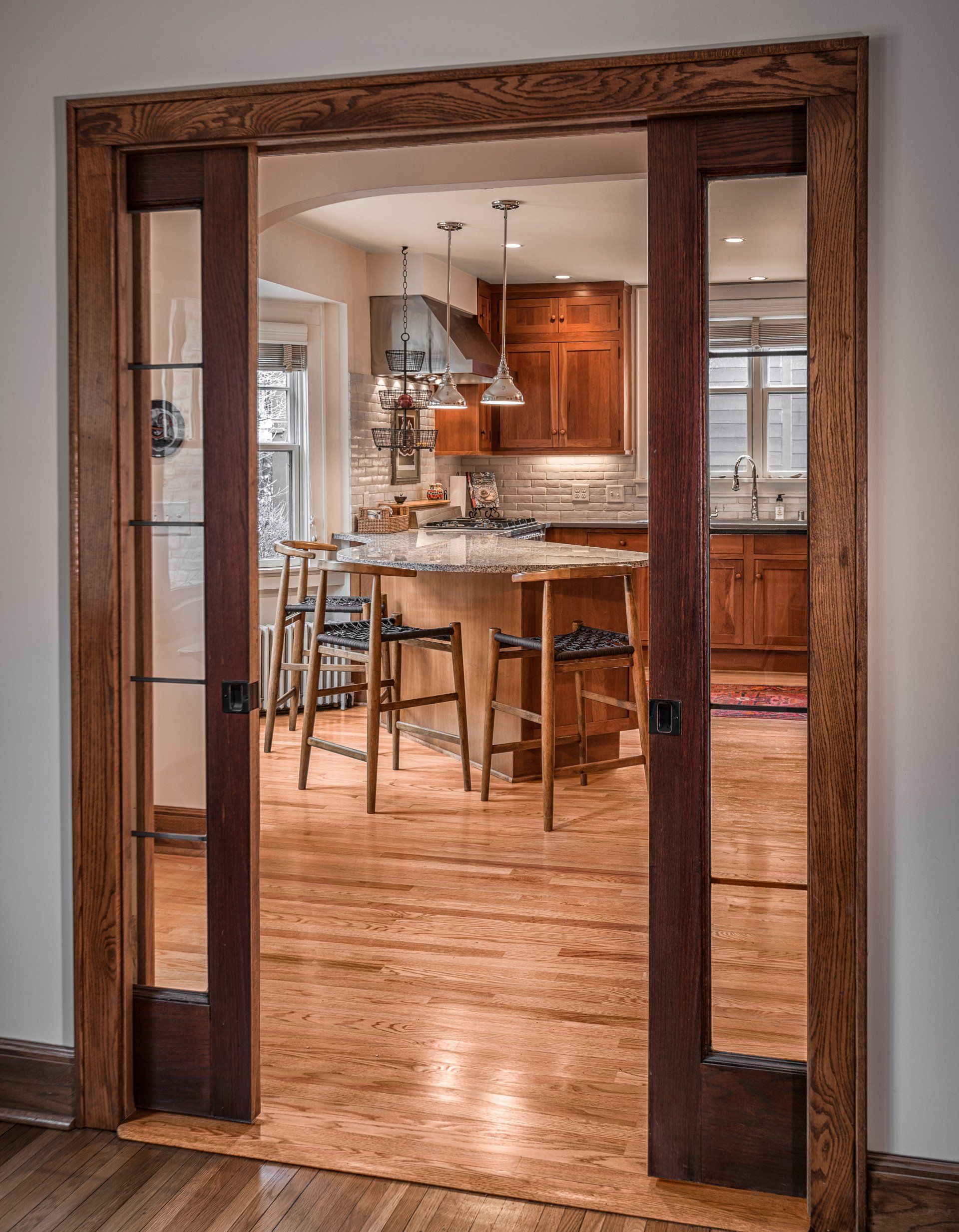Kitchen and Living Room - Milwaukee, WI - Amethyst Contracting Inc.
