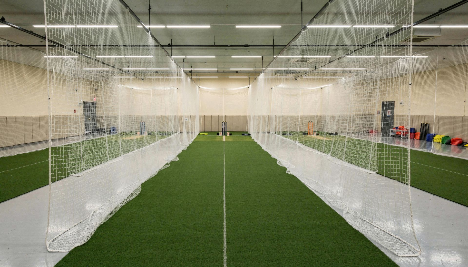 lighting design for indoor batting cage
