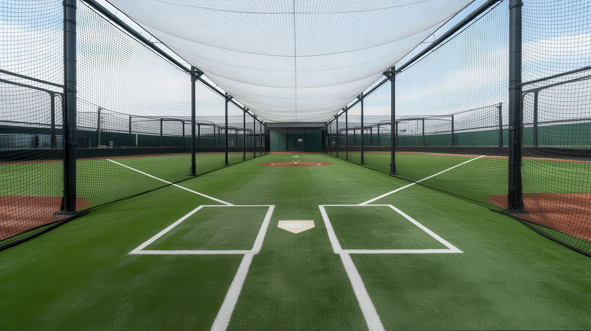 indoor batting cage lighting design
