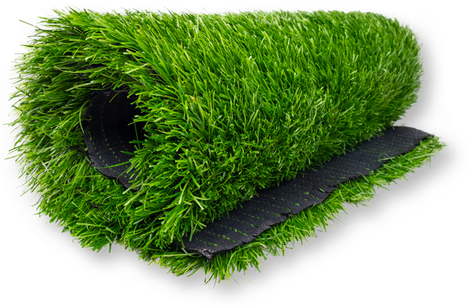 Roll of synthetic sports turf ready for installation by Texas Sports Turf & Netting