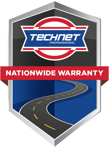 TechNet Professional Nationwide Warranty logo with road graphic. | Importsports