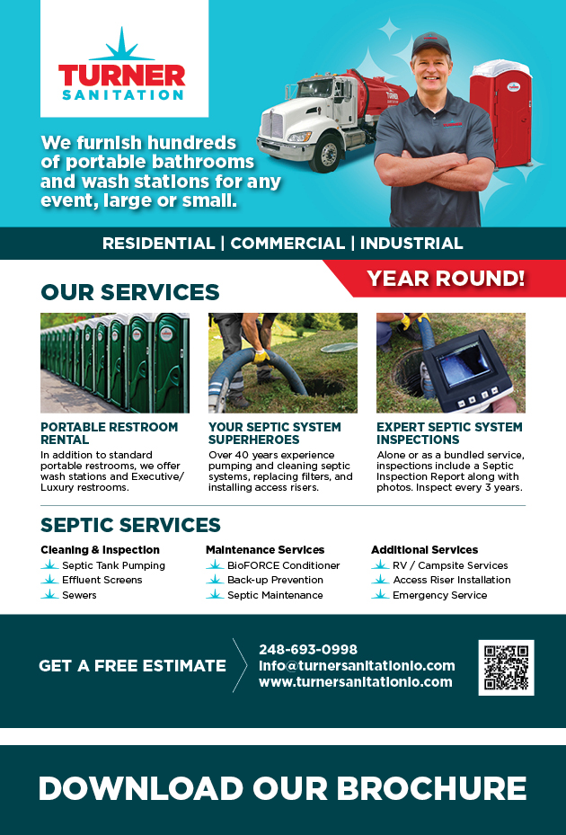 Turner Sanitation Brochure | Lake Orion, MI | Turner Sanitation Turner Sanitation Brochure | Lake Orion, MI | Turner Sanitation