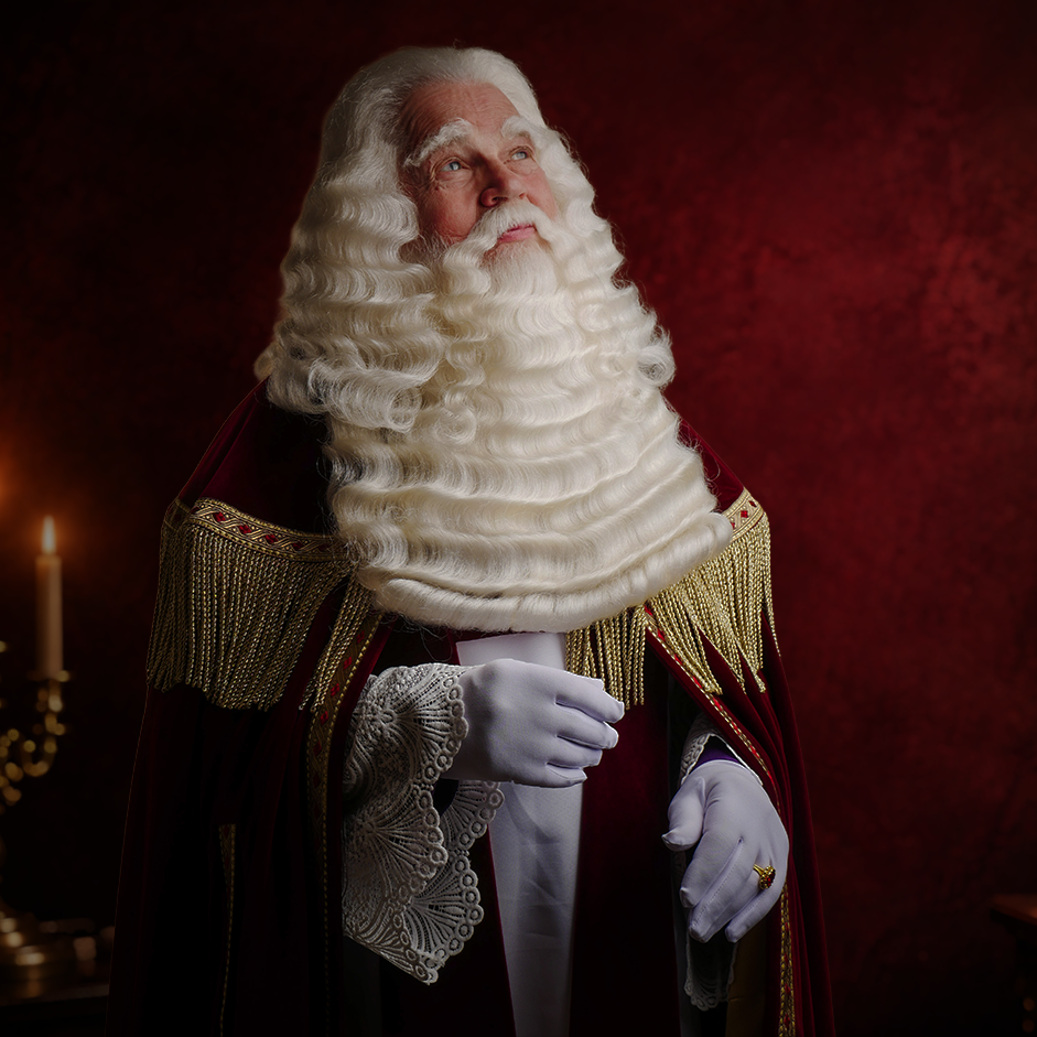 Luxe Sinterklaas Snor - Koninklijk