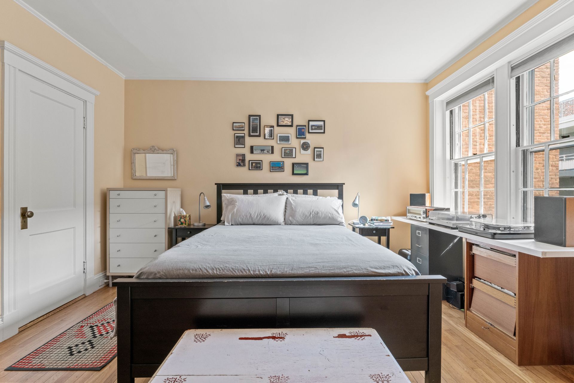 Bedroom with window