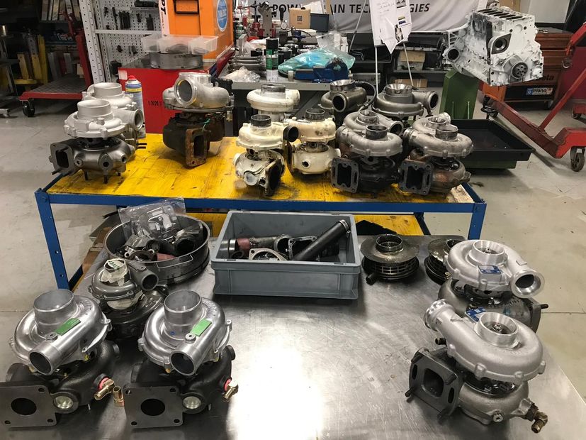 Revisione turbocompressori