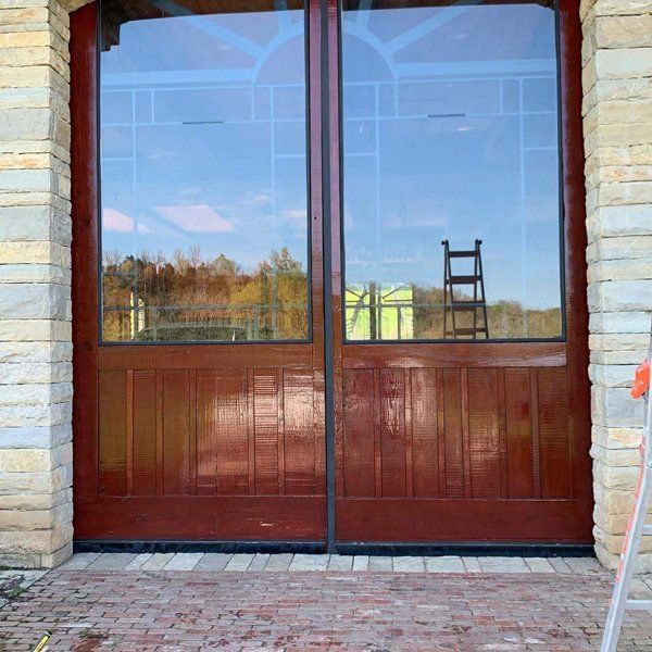 Wooden Door Painting — Lexington, KY — Hardin Painting Company
