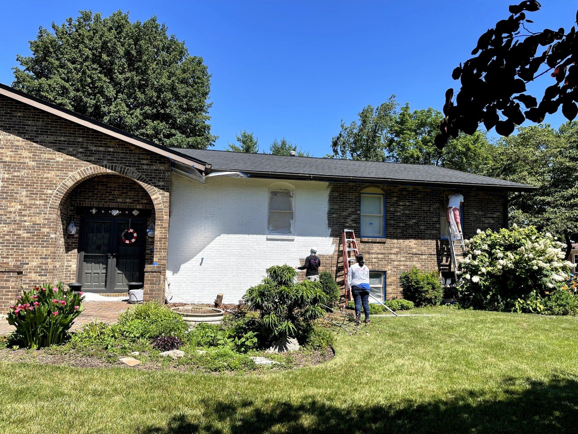Before Kitchen Cabinet Repaint — Lexington, KY — Hardin Painting Company