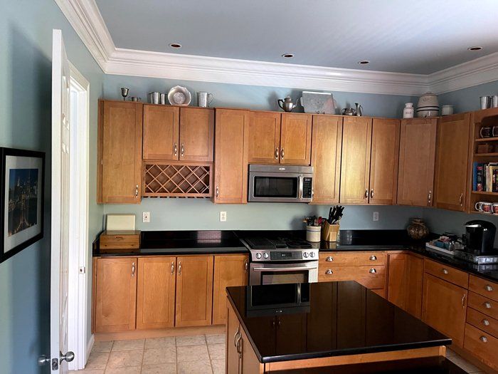 Before Kitchen Repair — Lexington, KY — Hardin Painting Company