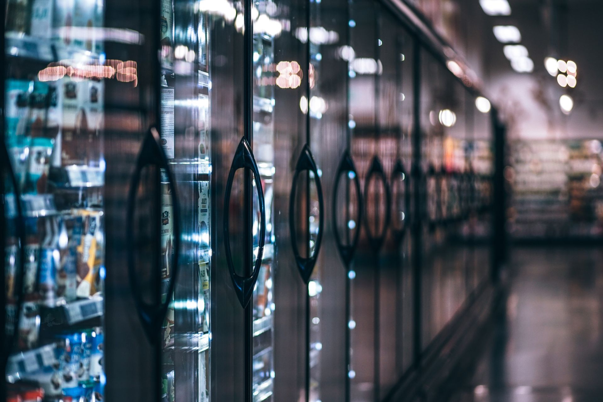 Refrigerators in a Grocery Store — Sydney, NSW — Sharp Conditioning Solutions
