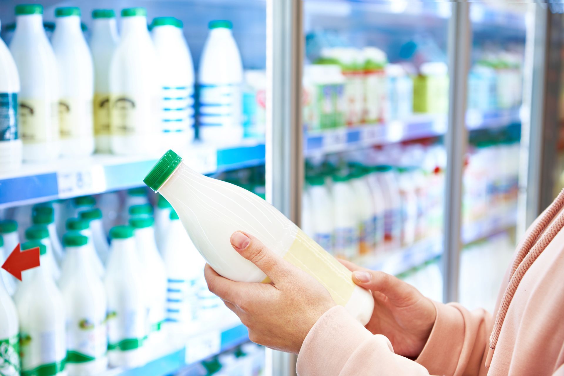 Shopping Milk in Grocery Store — Sydney, NSW — Sharp Conditioning Solutions