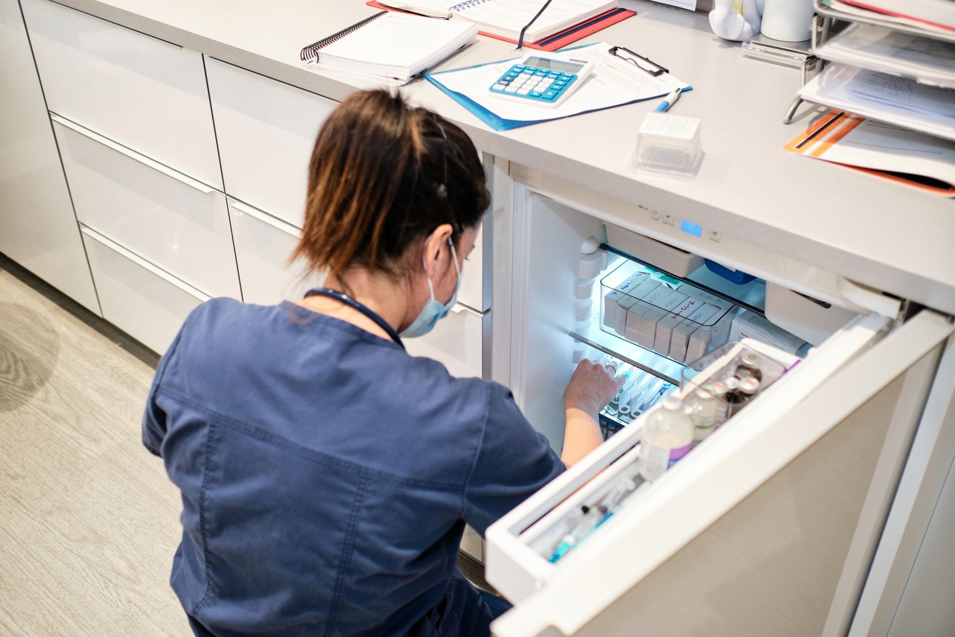 Putting Medicines into the Refrigerator — Sydney, NSW — Sharp Conditioning Solutions