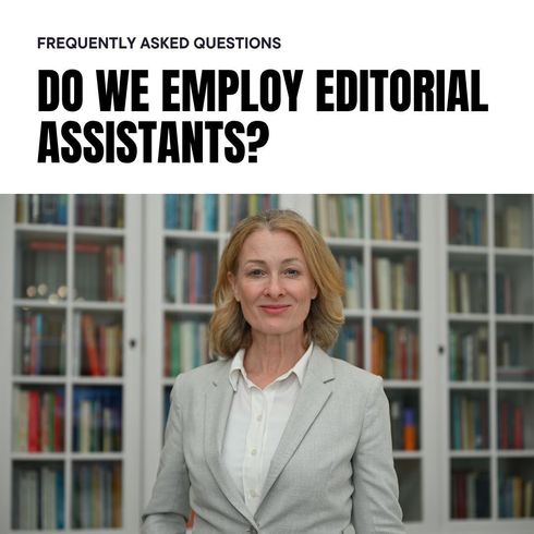 Does Author Gate employ editorial assistants?