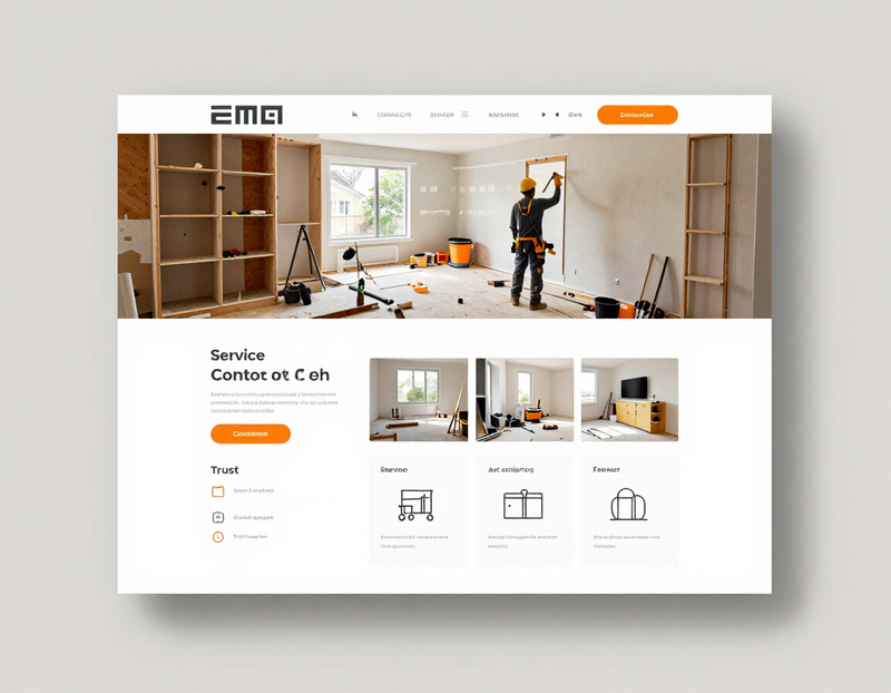 Preview of the Ironwood Ridge Contracting demo website