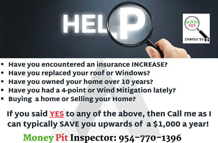 Money pit inspector advertisement Money pit inspector advertisement
