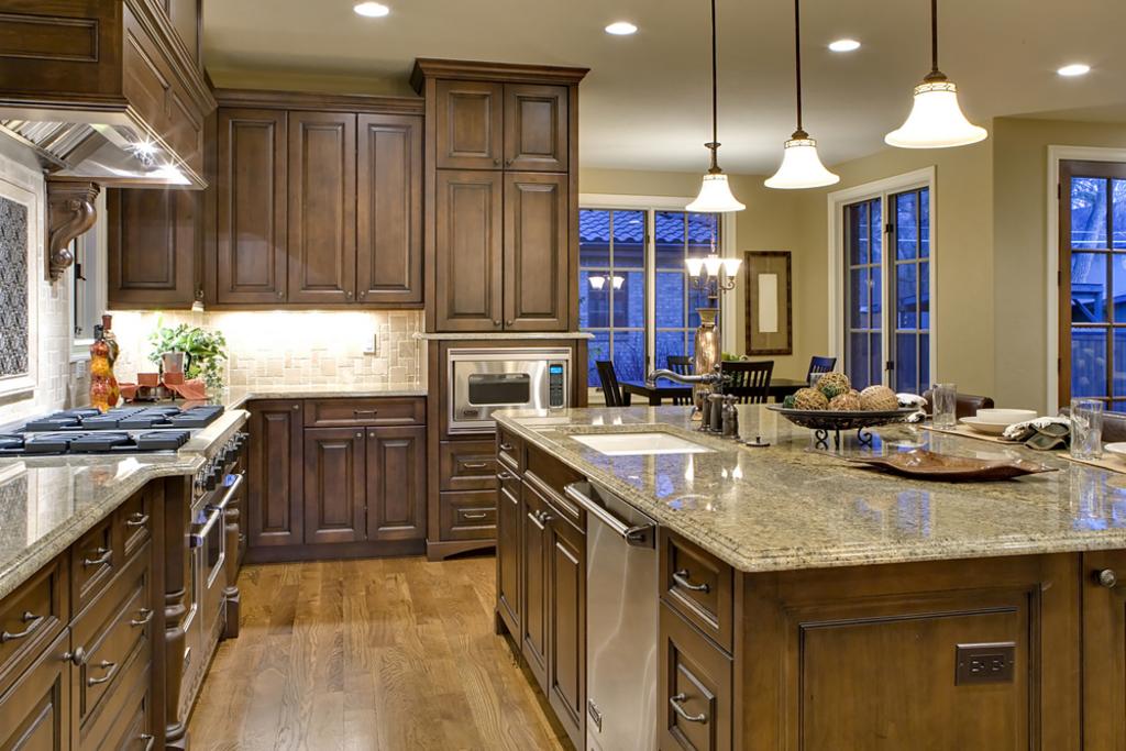 Newly remodeled kitchen