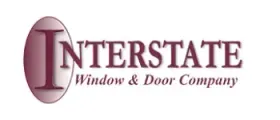 A logo for interstate window and door company