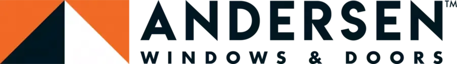 A logo for a company called andersen windows and doors