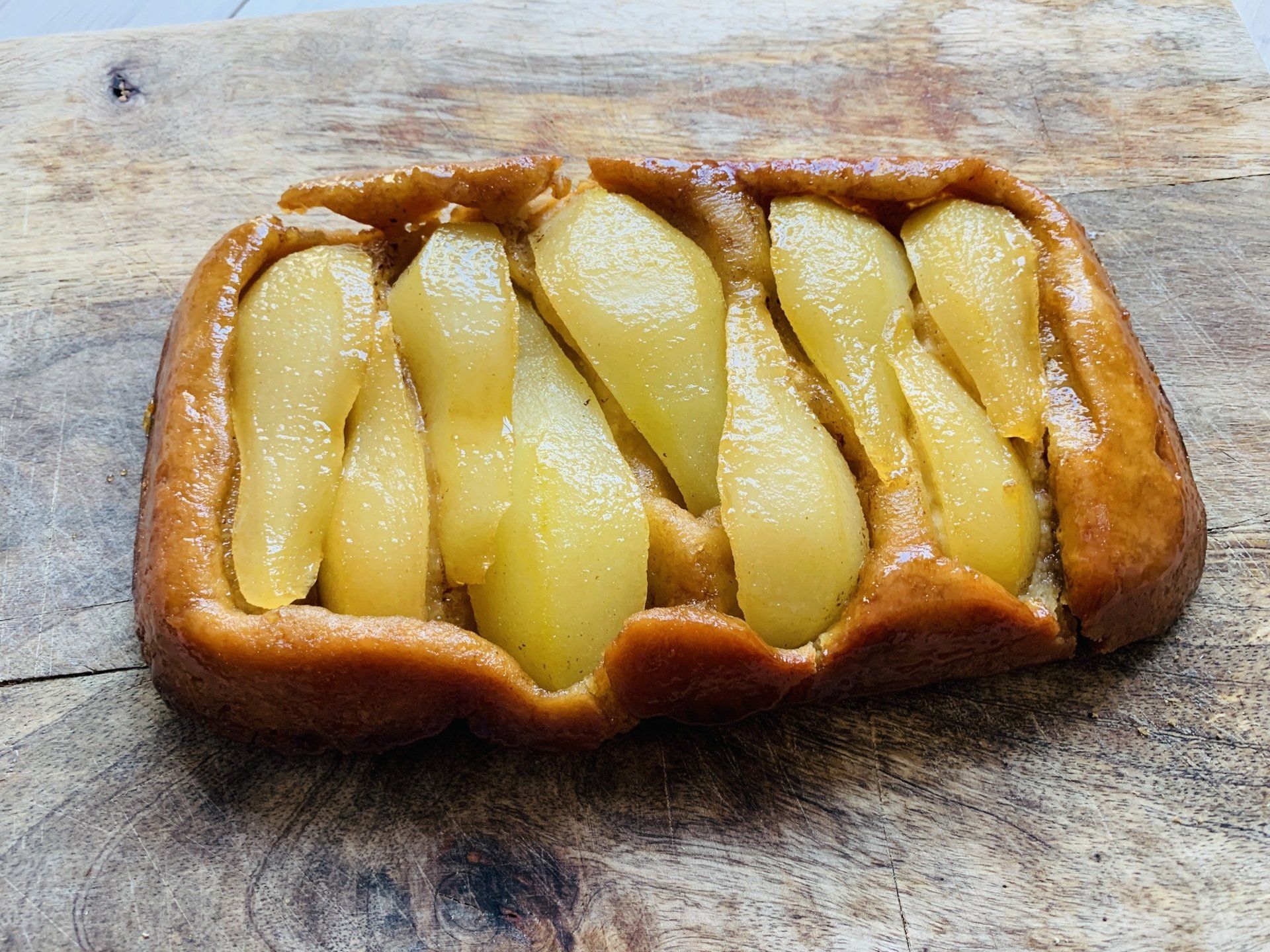 Recept; Tarte tatin met peer