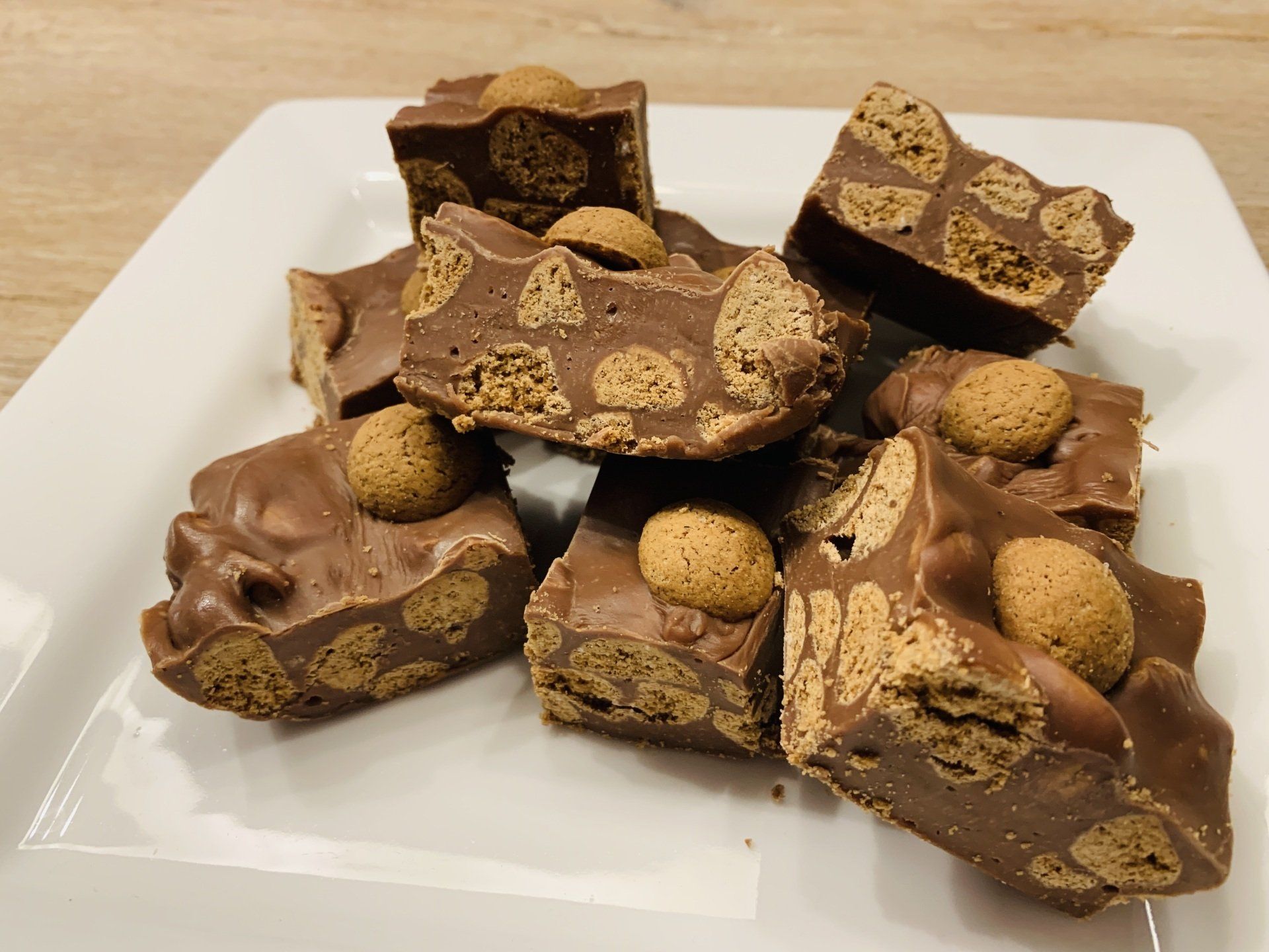 Recept; Fudge met kruidnoten