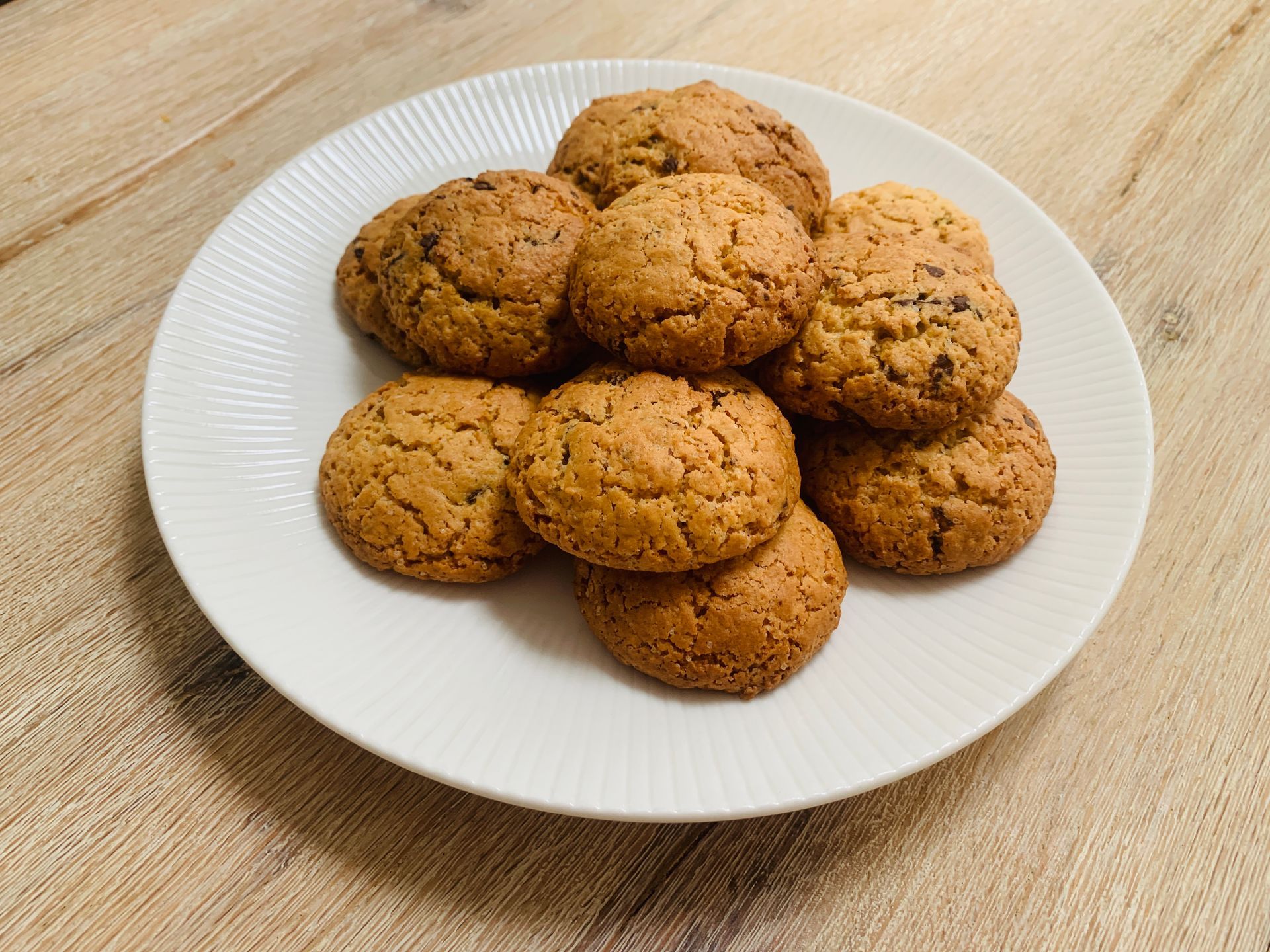 Recept; Havermout koekjes met chocolade