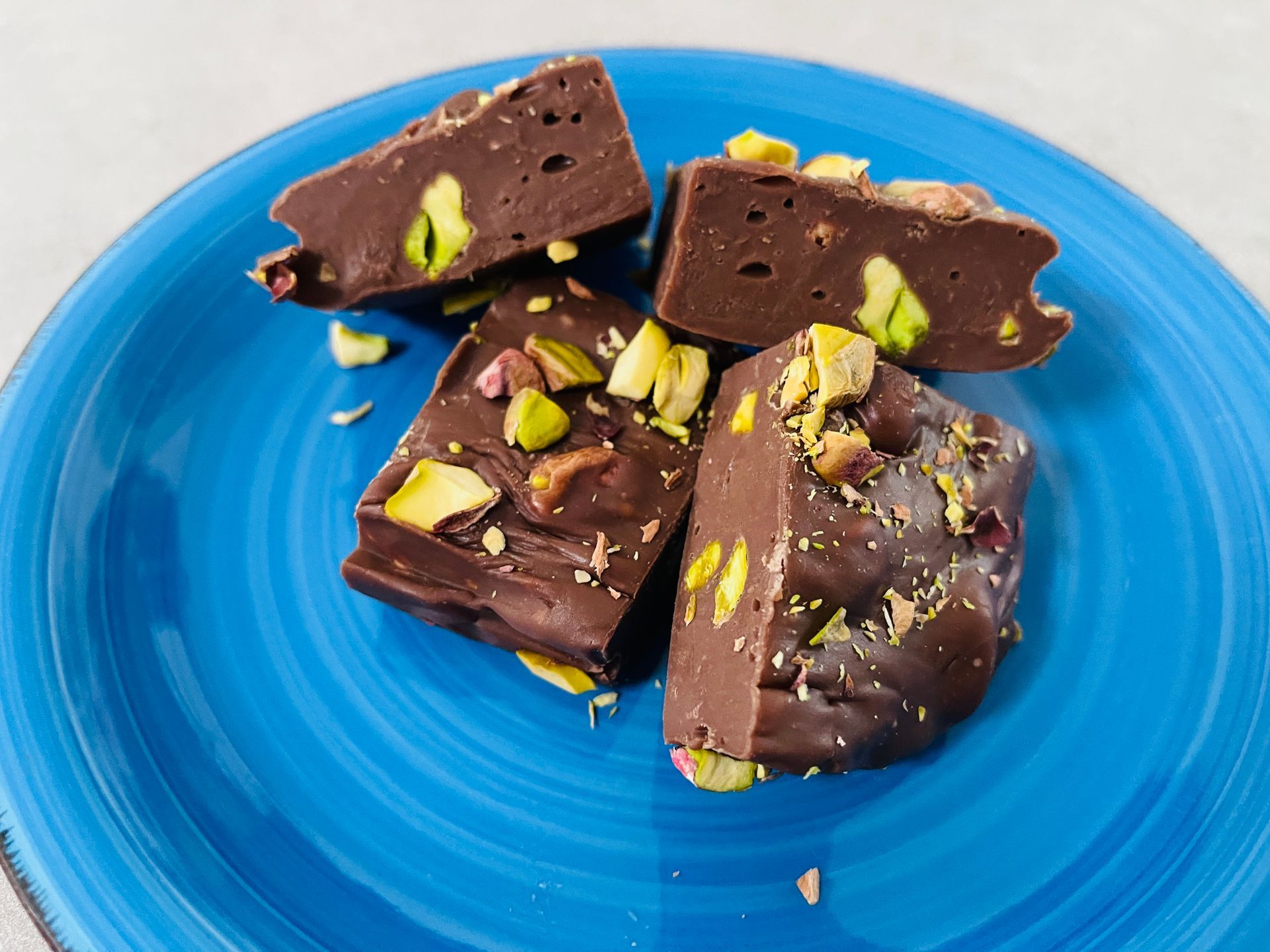 Recept; Pistache fudge
