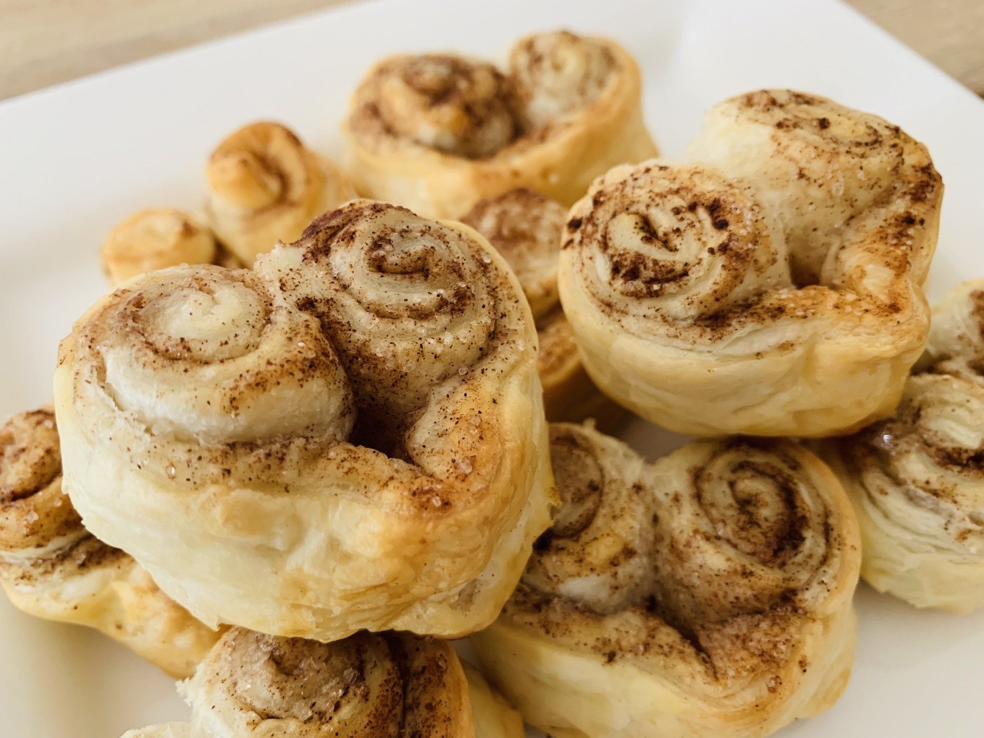 Recept; Kaneel hartjes van bladerdeeg