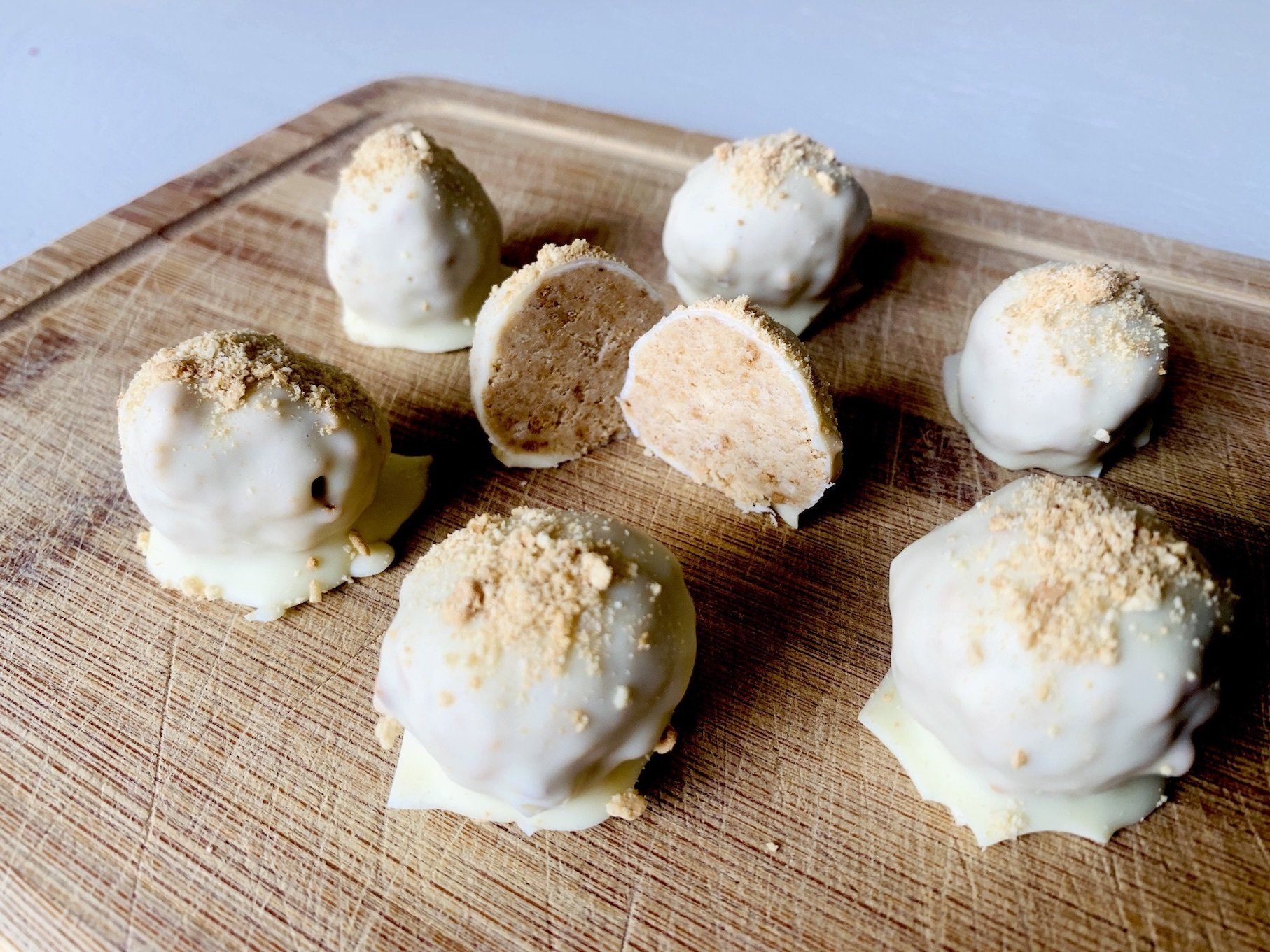 Recept; Witte chocolade truffels met 3 ingrediënten