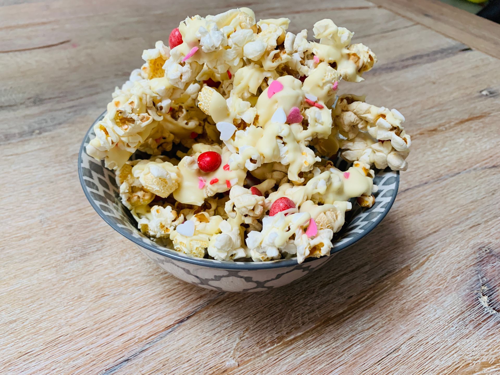 Recept; Valentijnsdag popcorn 
