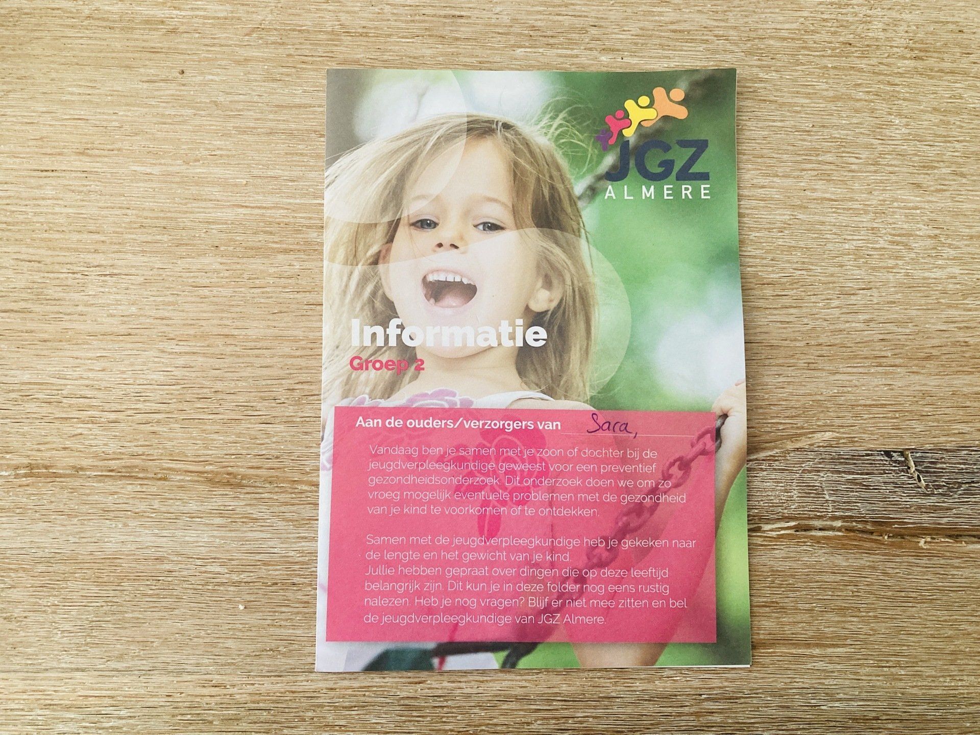 Naar de schooldokter in groep 2