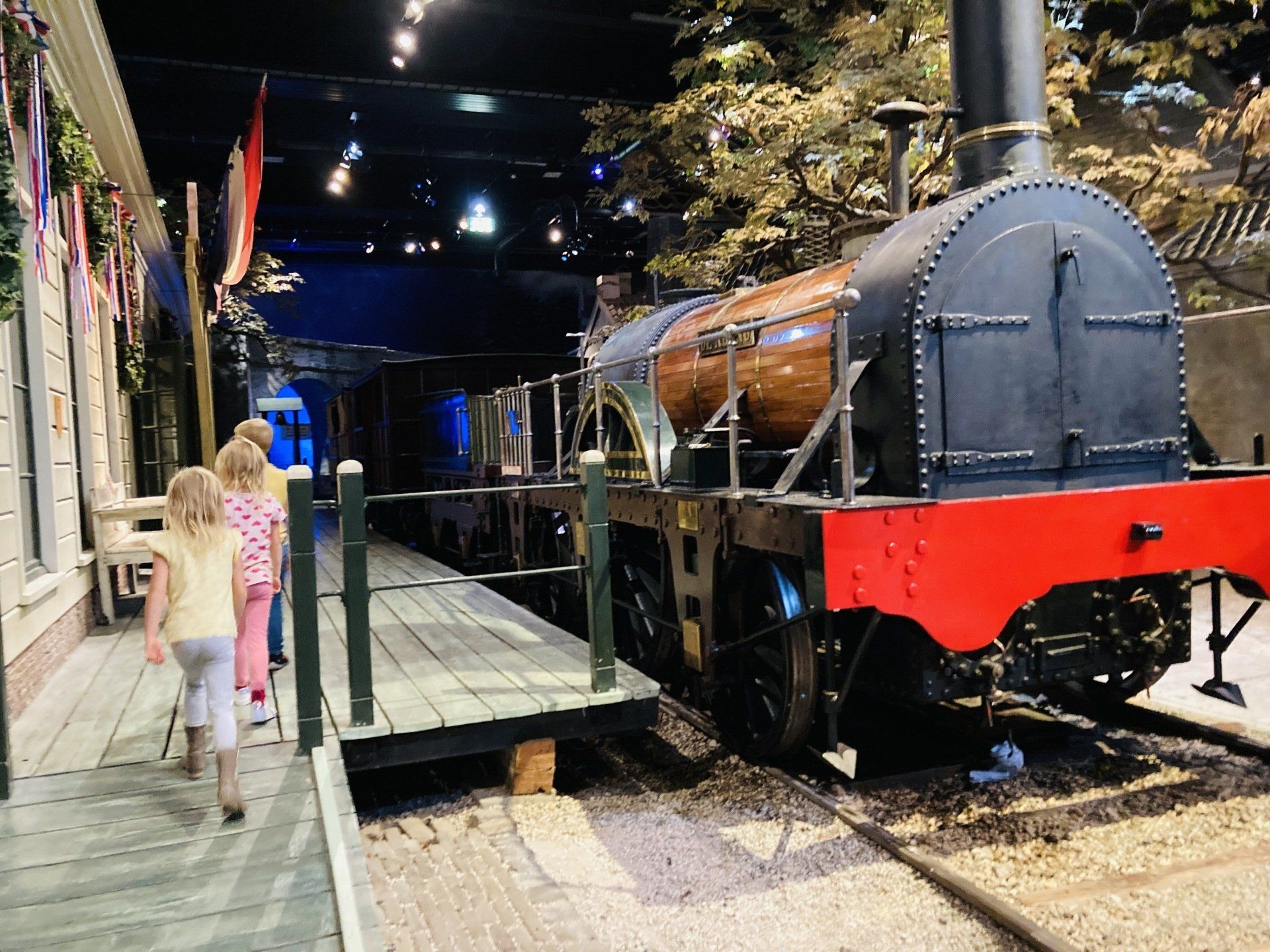 De grote ontdekking, Spoorwegmuseum