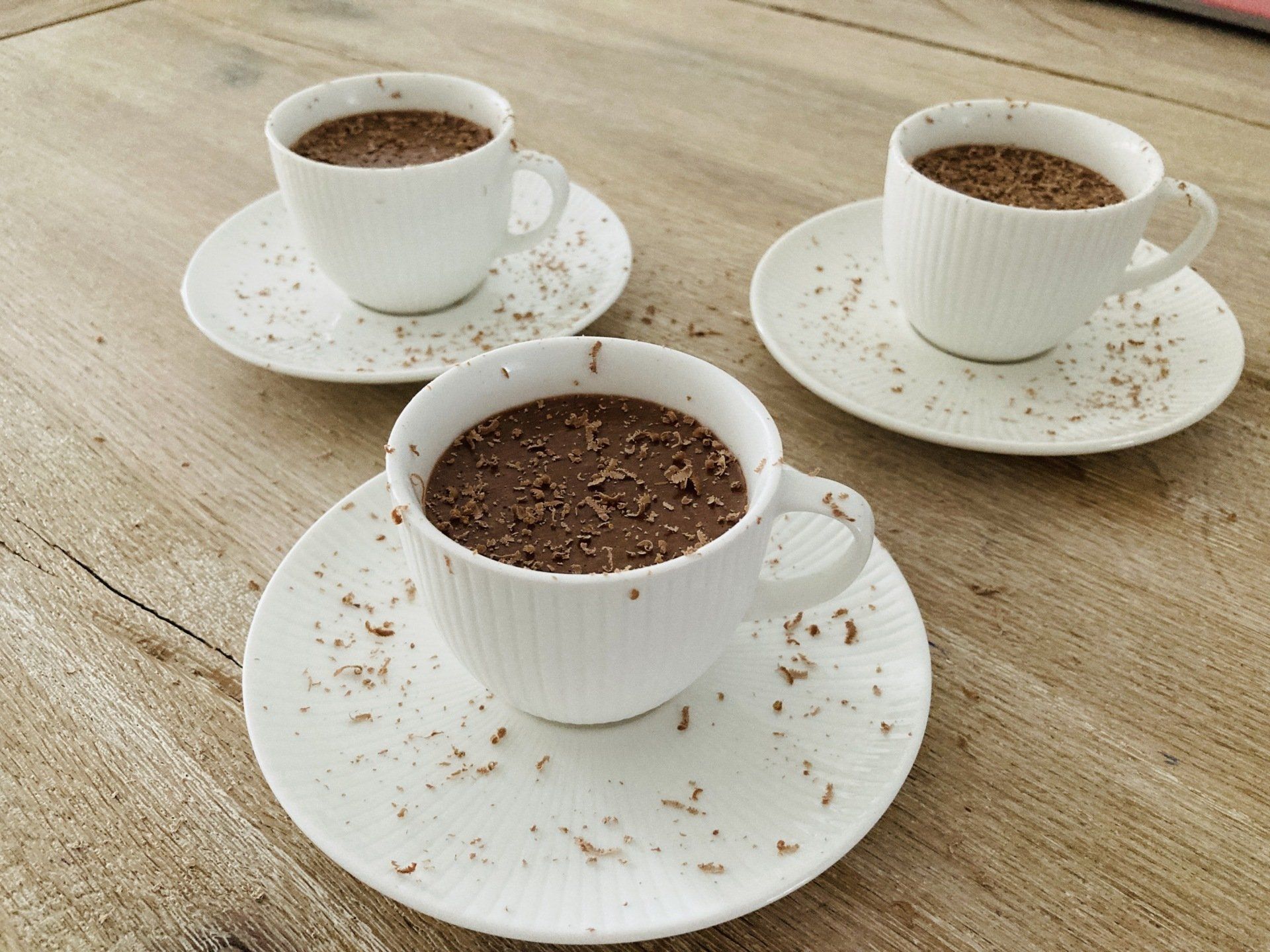 Recept; Super simpele chocolade mousse