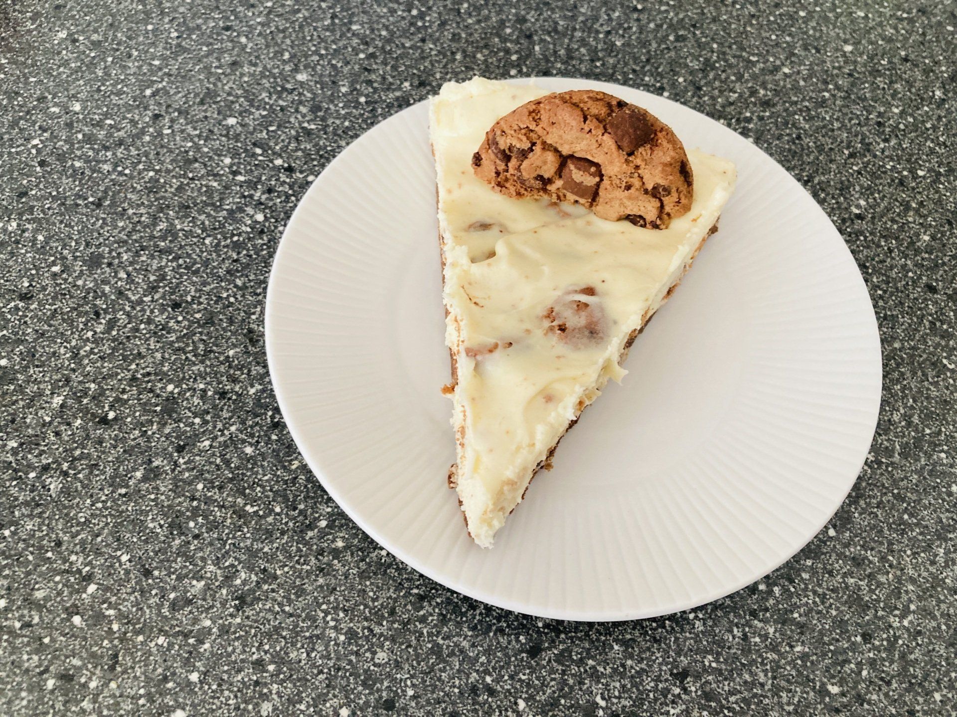 Recept; Chocolate chip cookies cheesecake
