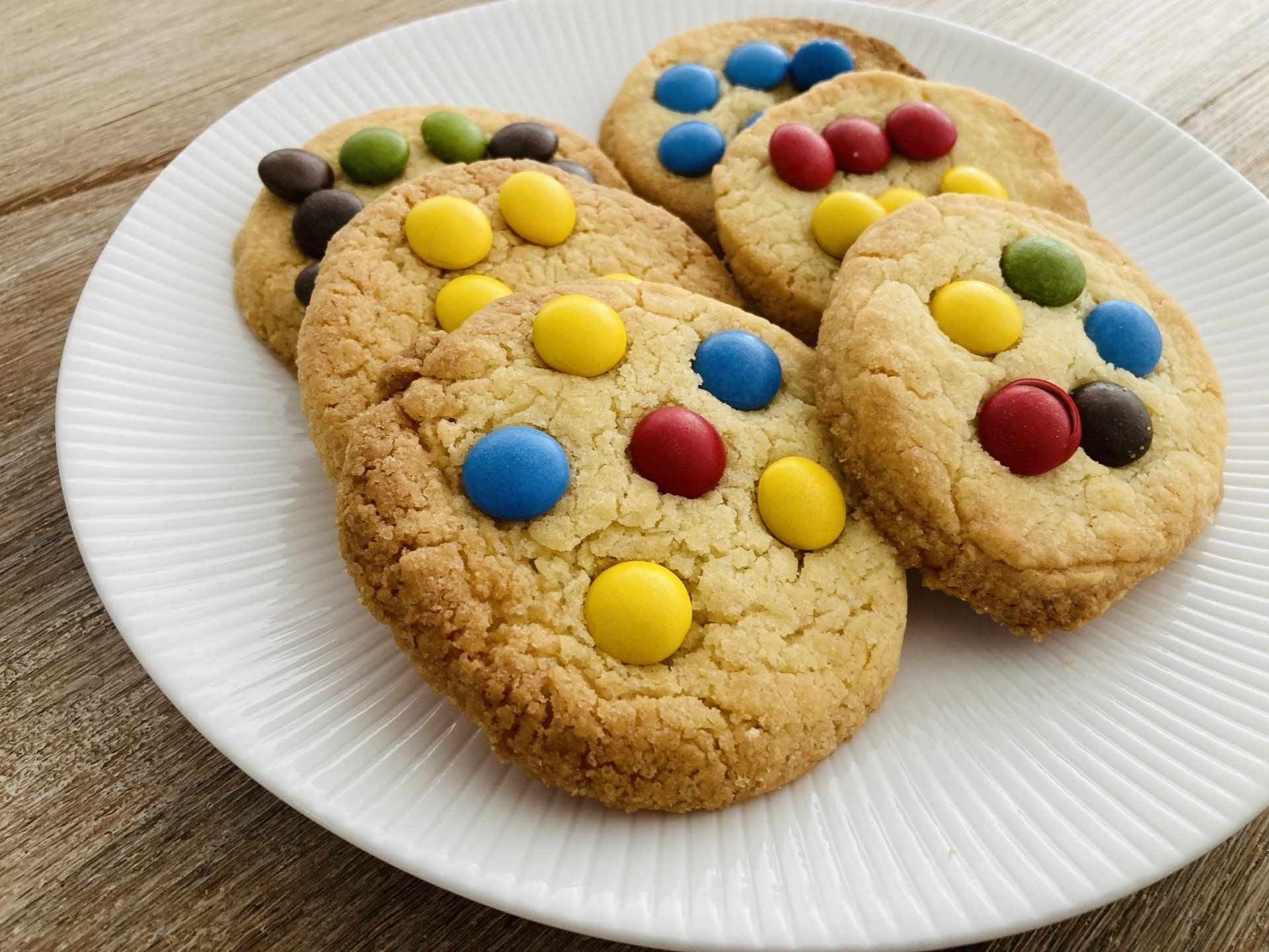 M&M koekjes