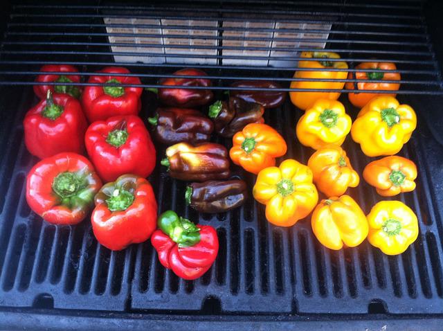 BBQ met groenten