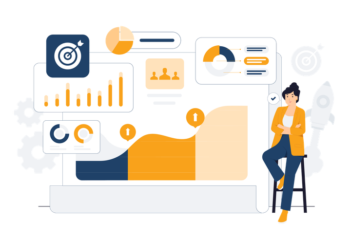 Female Leader high growth business results overview KPIs
