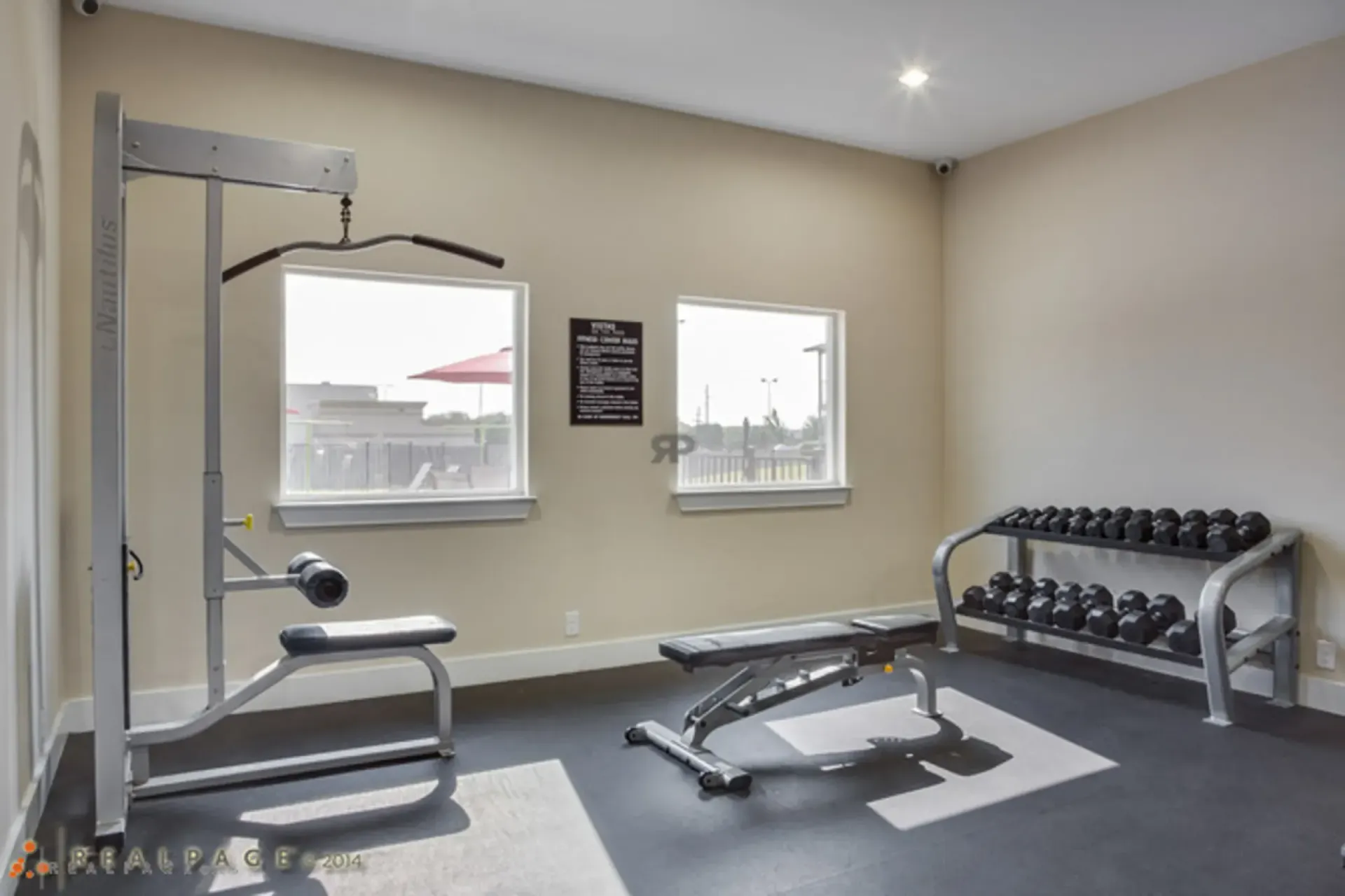 photo of a fitness center
