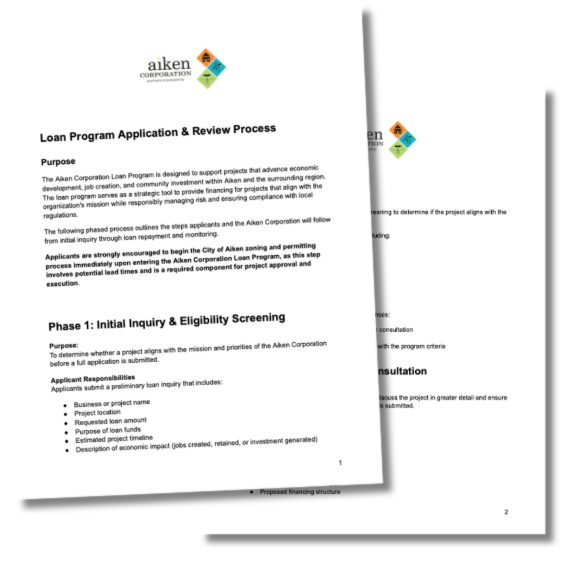 Aiken Corporation Loan Program