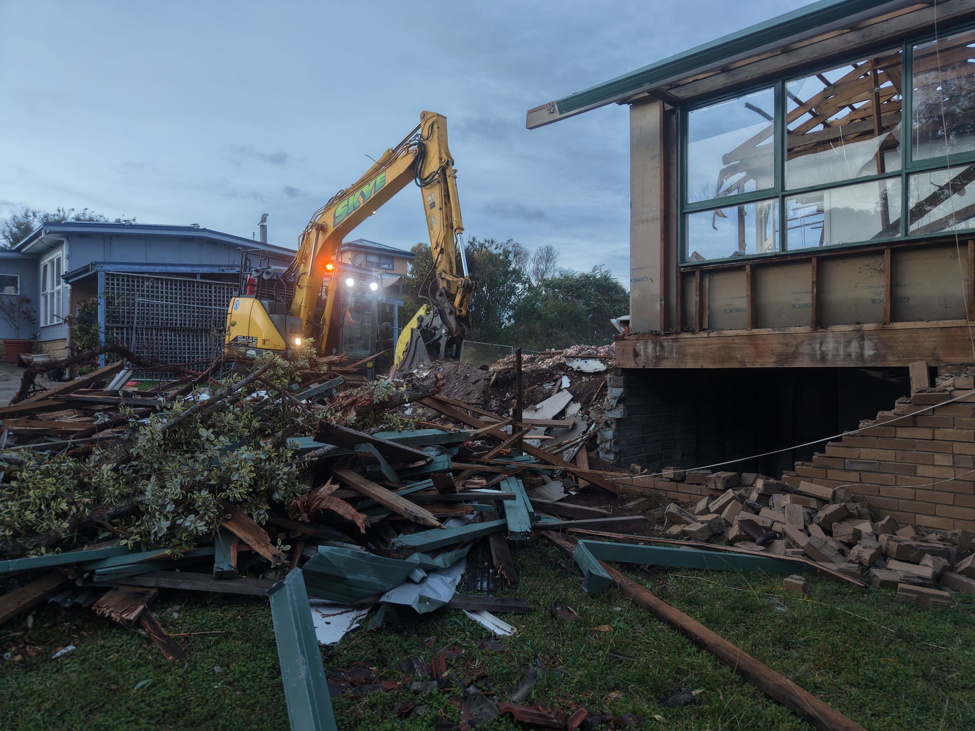 Residential construction project in Melbourne