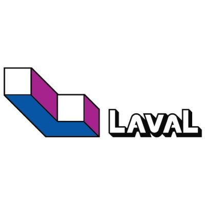 Logo de l'Université Laval : forme abstraite bleue et violette, à côté du mot « LAVAL » en noir.