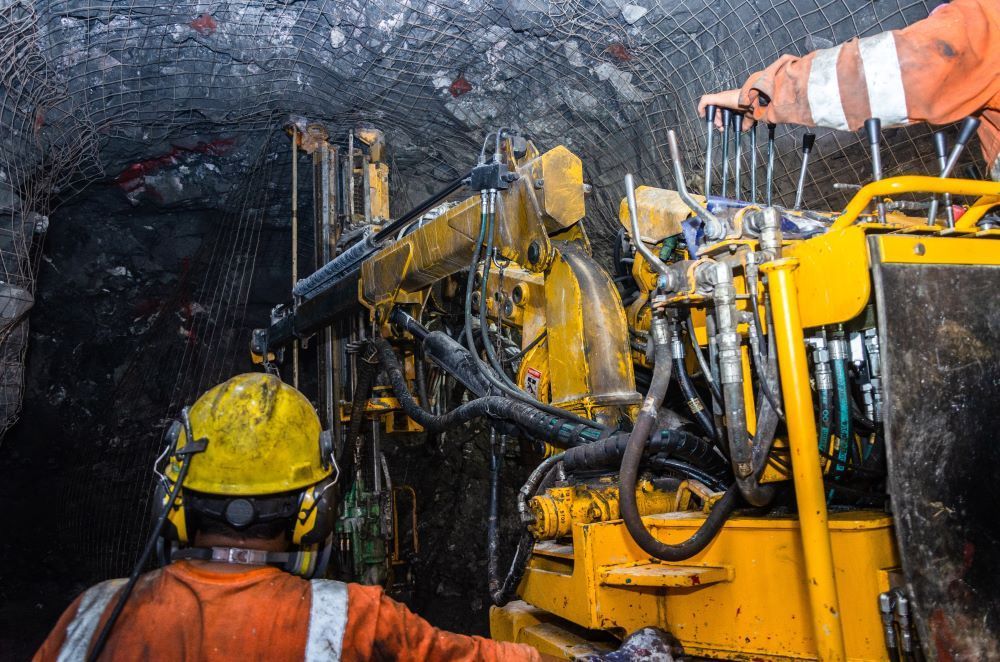 A Man is Operating a Machine in a Mine — Search Partners in Melbourne, VIC