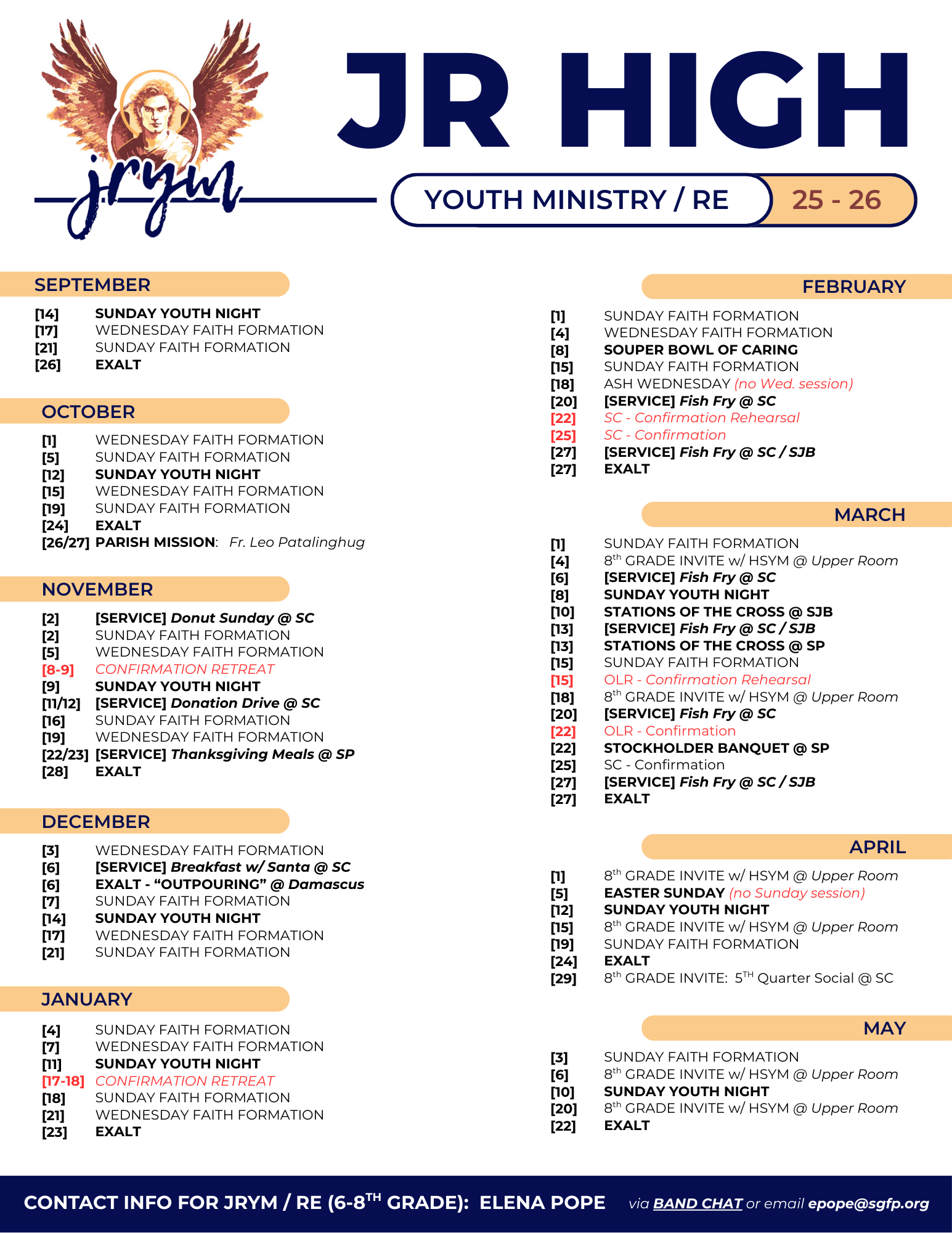 Youth Ministry
