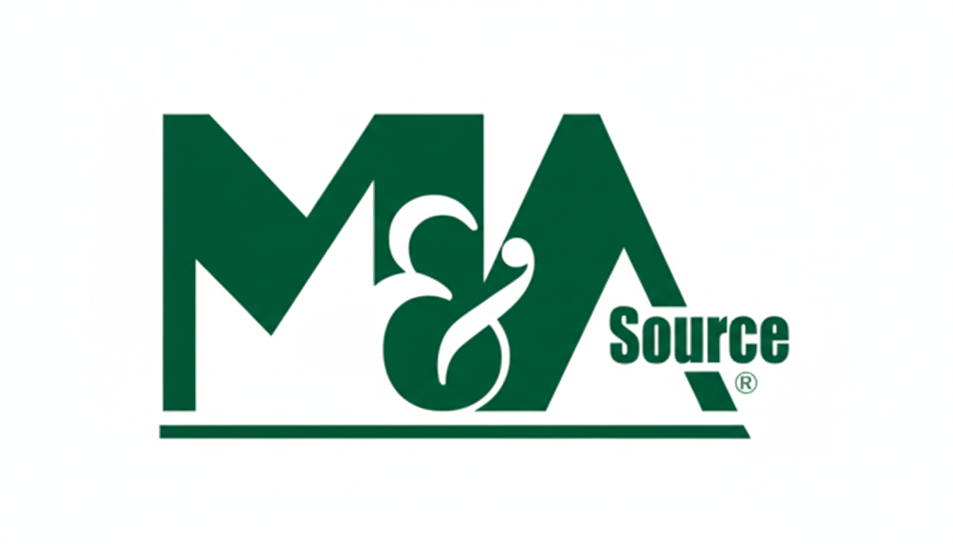 MCA Source logo in dark green with stylized letters on a white background