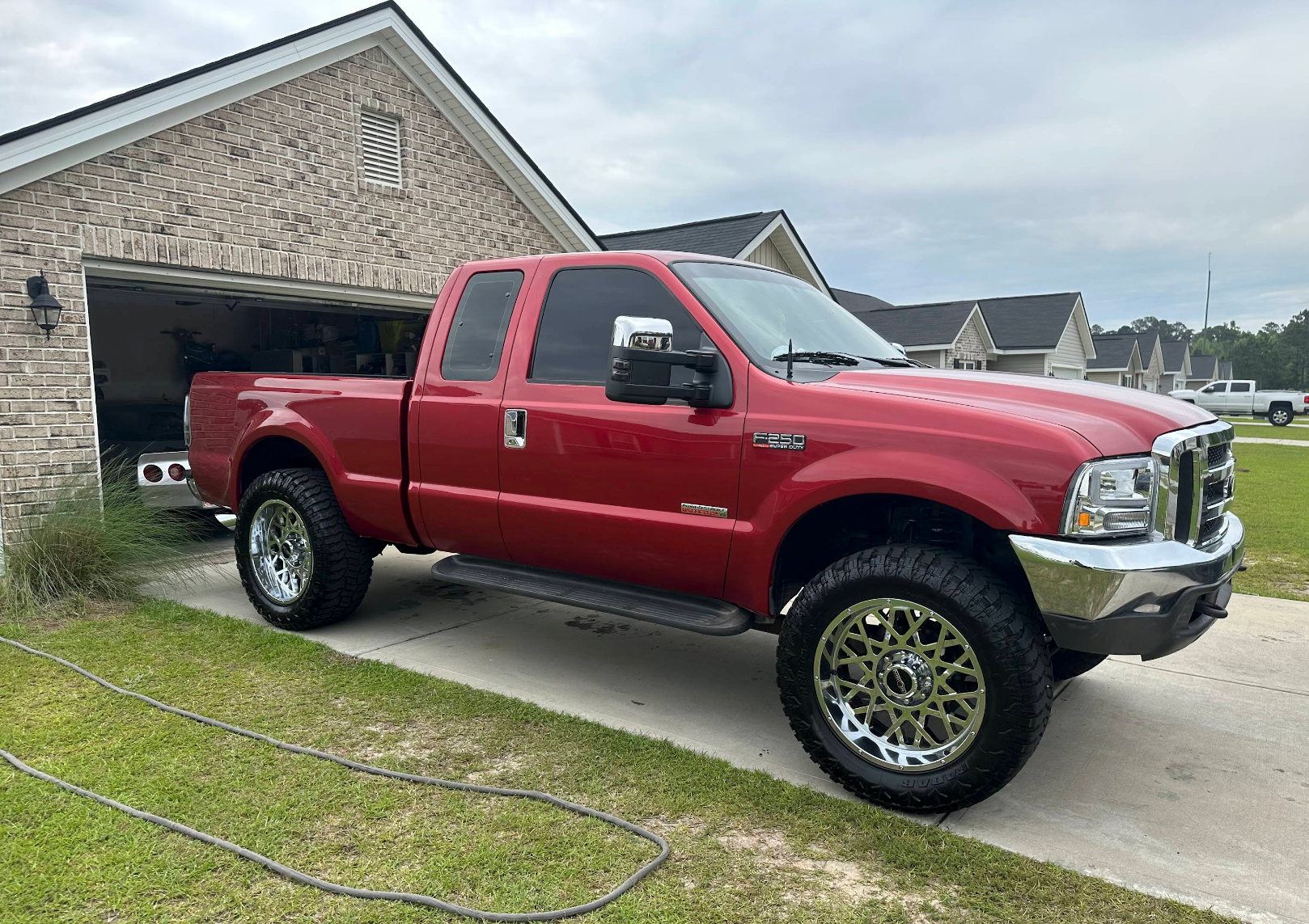 Red Ford F-250 or F-350 Super Duty Pickup Truck | Brian’s Diesel Performance