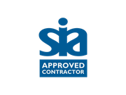SIA Approved Contractor logo: Blue