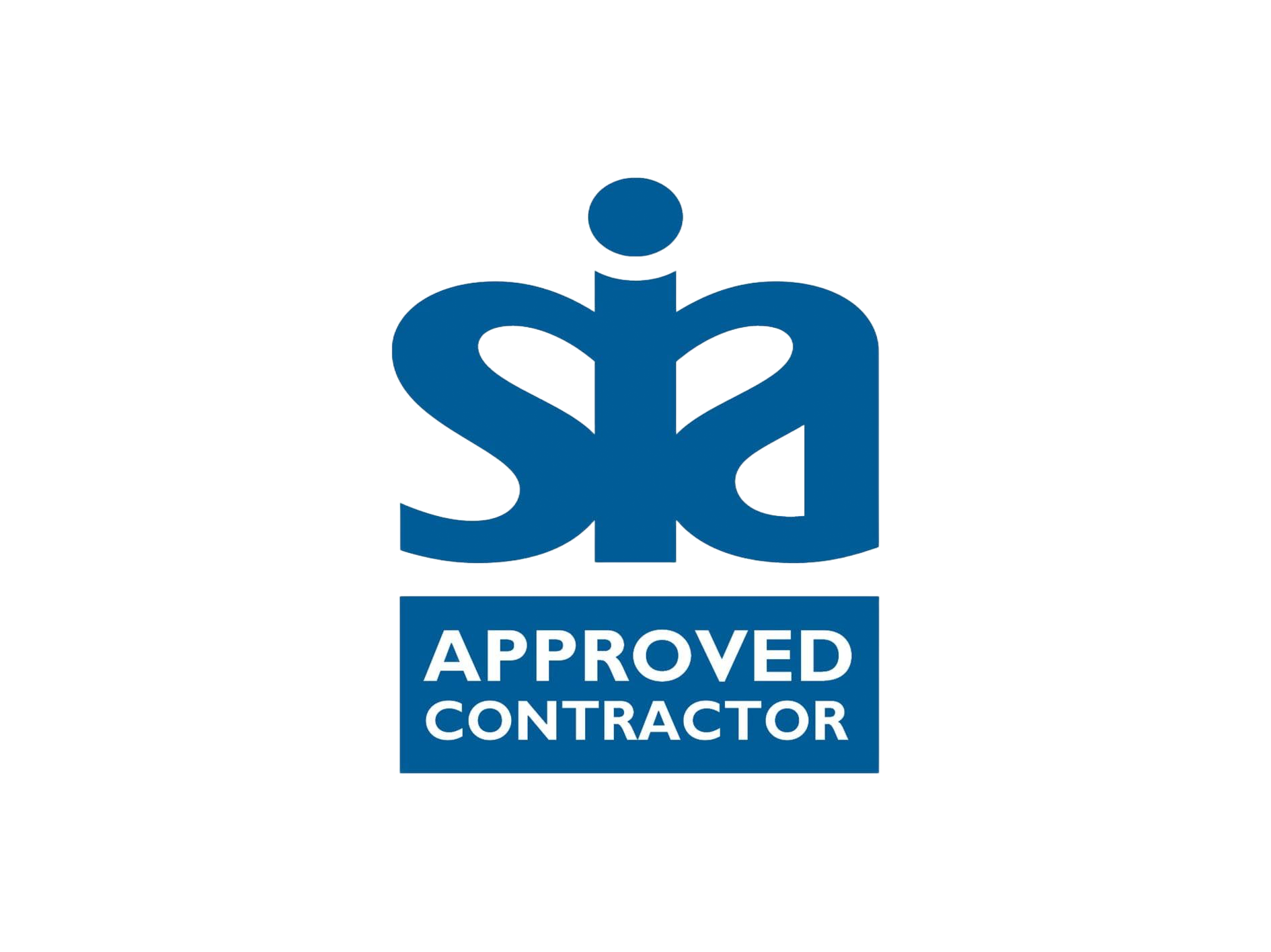 SIA Approved Contractor logo: Blue