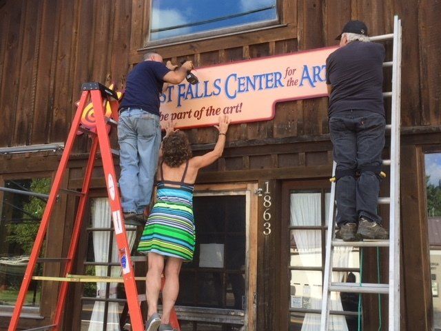 Sign raising
