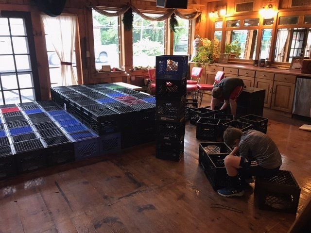 Stage remodeling