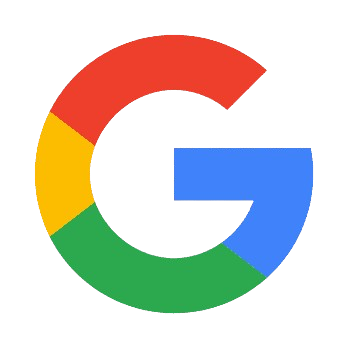 The google logo is a circle with a letter g in the middle.
