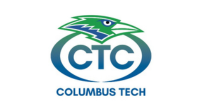 Columbus Tech logo with a green eagle over blue “CTC” text and “COLUMBUS TECH” below
