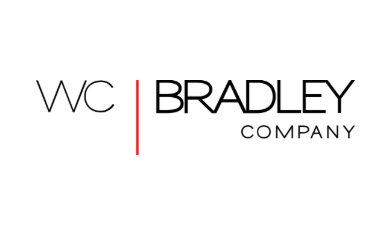 WC Bradley Company logo with black and red text on a white background